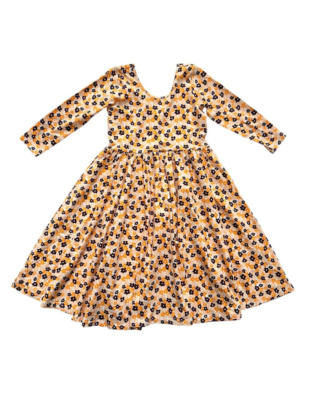 NWOT Alice + Ames Flower Power 3/4 Sleeve Ballet Dress Size 10
